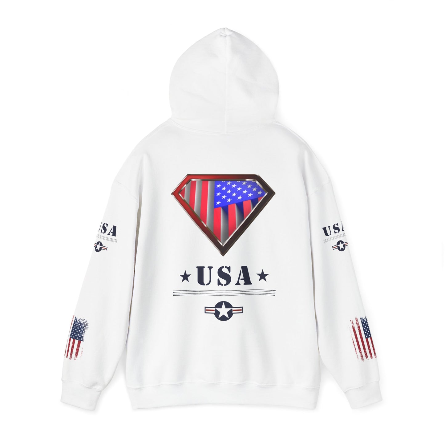 3D USA Super Patriot Unisex Patriotic Pullover Hoodie Gift Man Woman 3.0