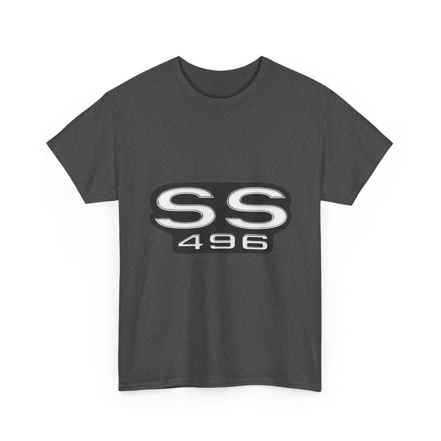 SS 496 Chevelle Camaro Nova Heavy Cotton Tee T Shirt muscle car Great Gift 2