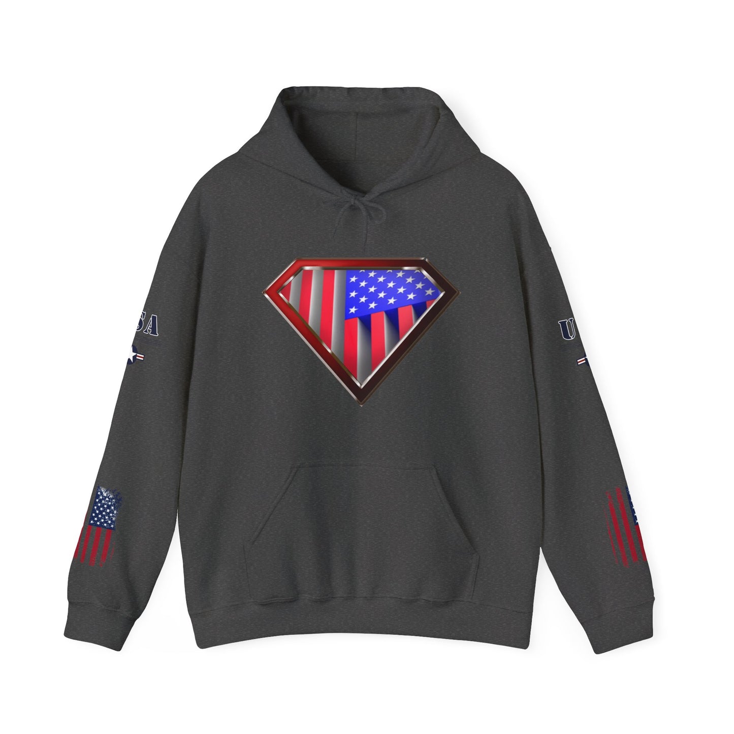 3D USA Super Patriot Unisex Patriotic Pullover Hoodie Gift Man Woman 3.0