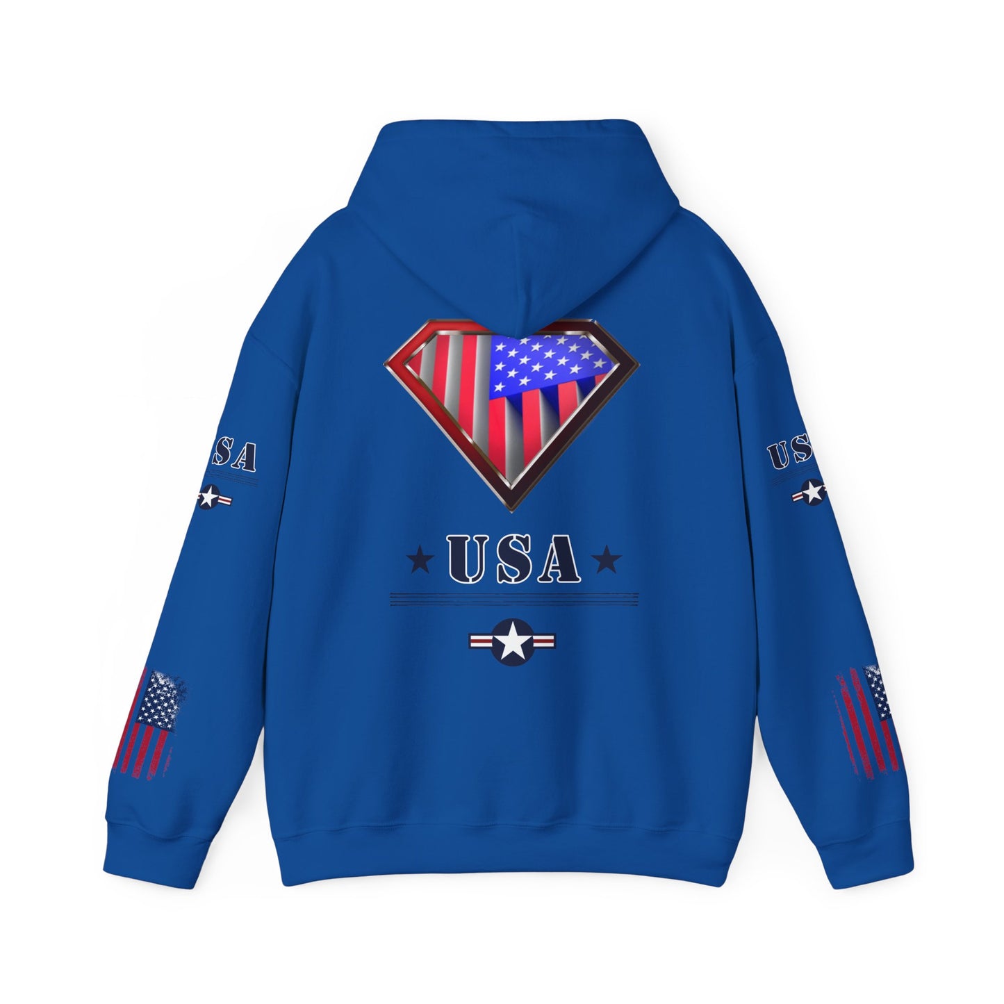 3D USA Super Patriot Unisex Patriotic Pullover Hoodie Gift Man Woman 3.0