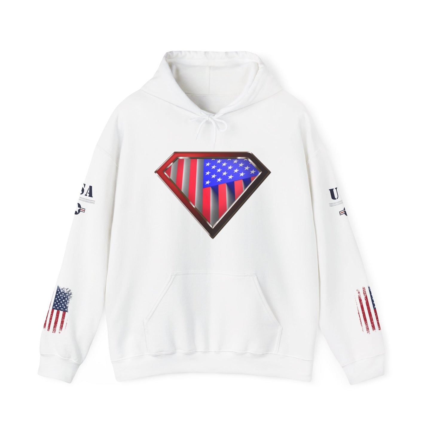 3D USA Super Patriot Unisex Patriotic Pullover Hoodie Gift Man Woman 3.0