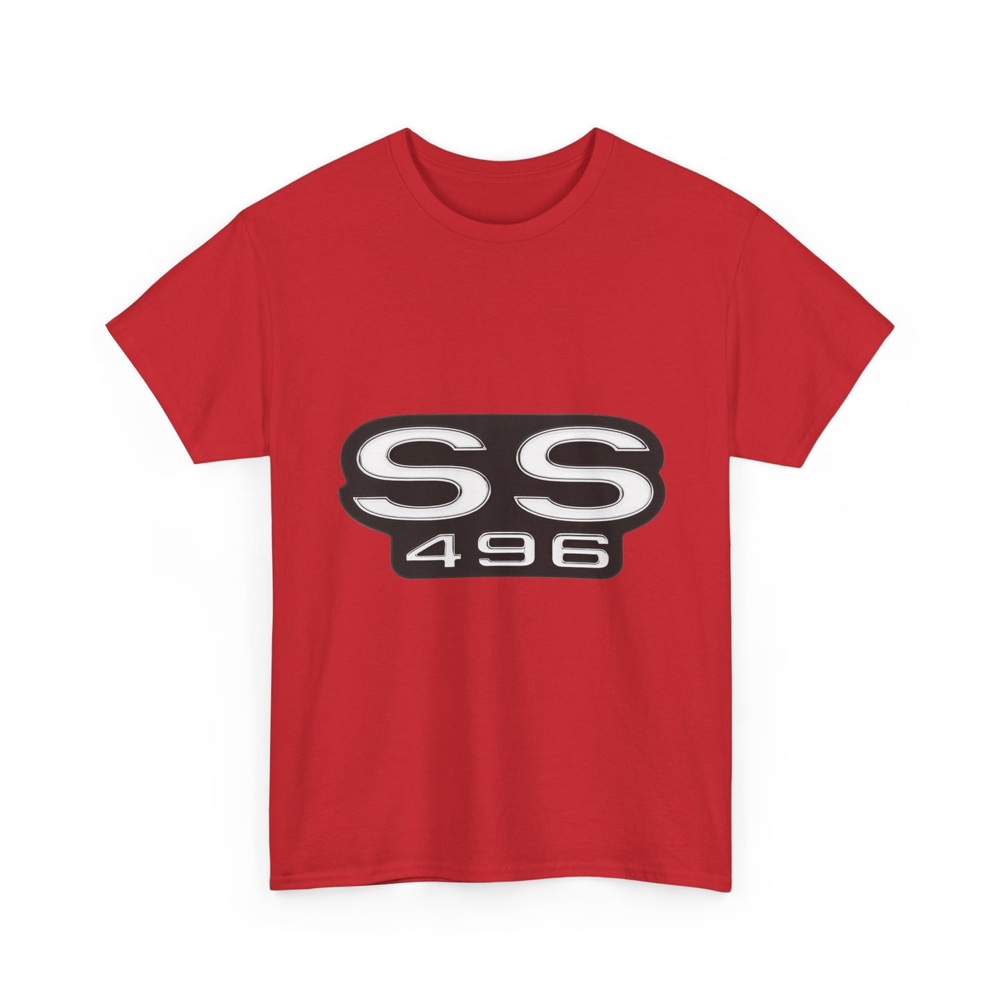 SS 496 Chevelle Camaro Nova Heavy Cotton Tee T Shirt muscle car Great Gift 2