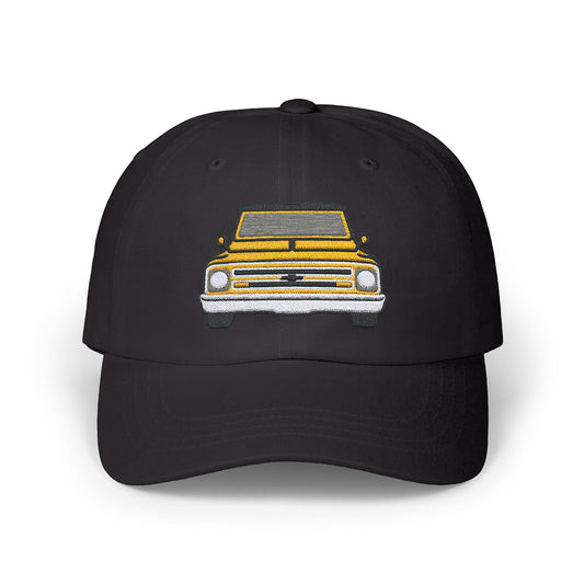 Yellow 1967 Chevy Truck C10 C 10 Hat,CAP, Car Gift EMBROIDERY EMBROIDERED