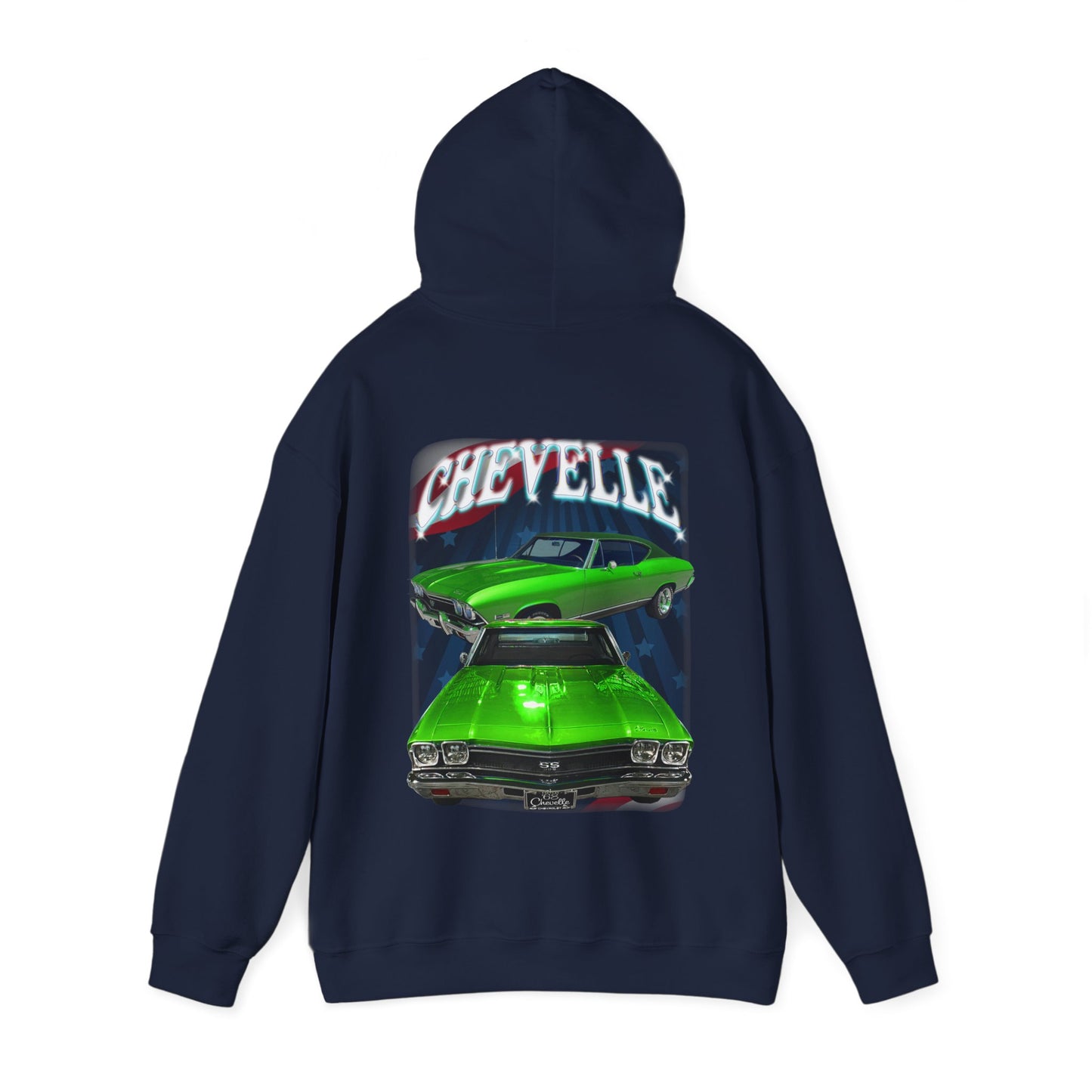 Green 1968 Chevelle hoodie Car Guy Gift,nova,corvette,charger,classic,hot Rod