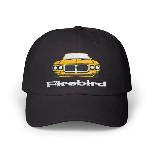 Yellow 1969 Firebird Hat,CAP, Classic Car Gift EMBROIDERY EMBROIDERED