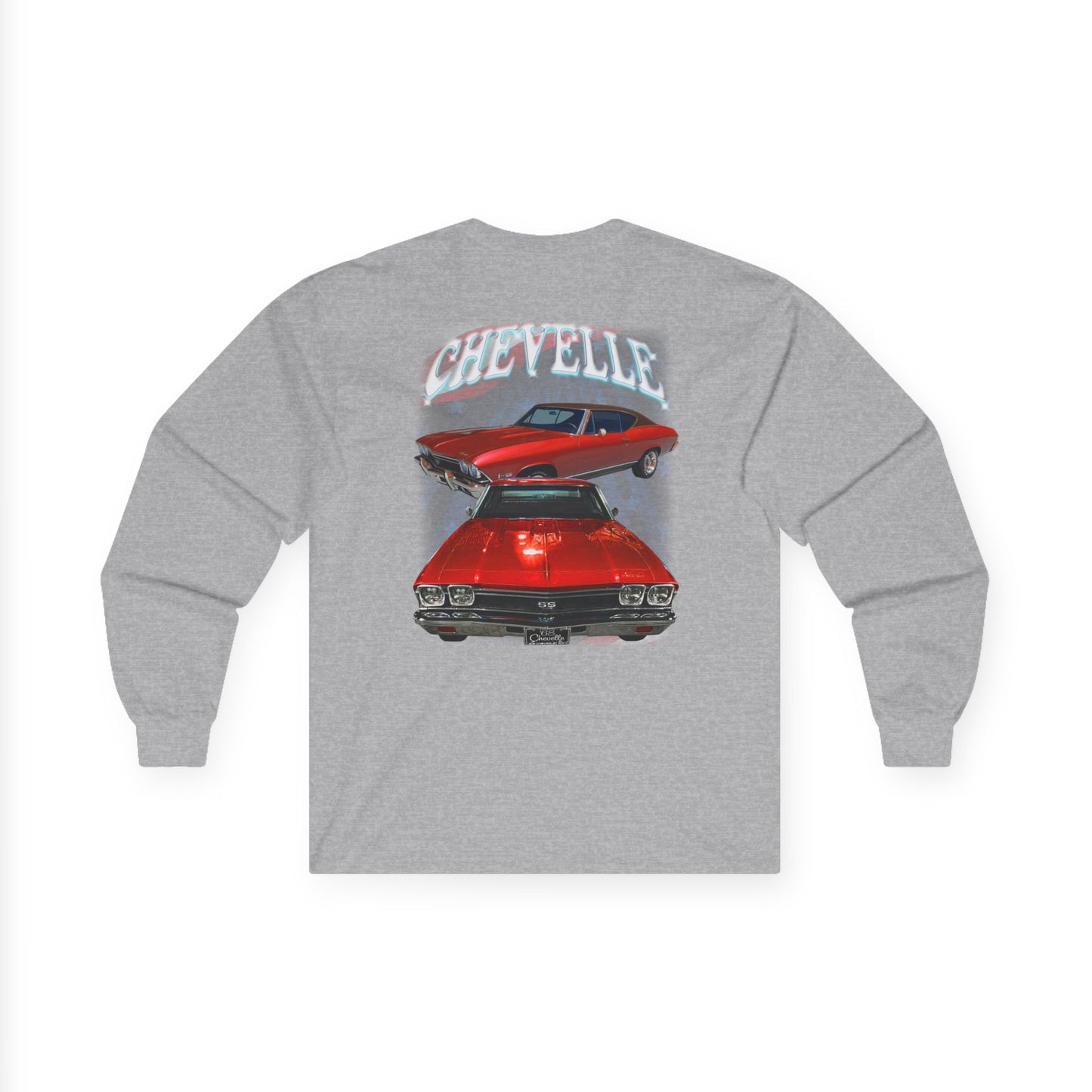 Red 1968 Chevelle  Ultra Cotton Long Sleeve Tee T Shirt Great Gift