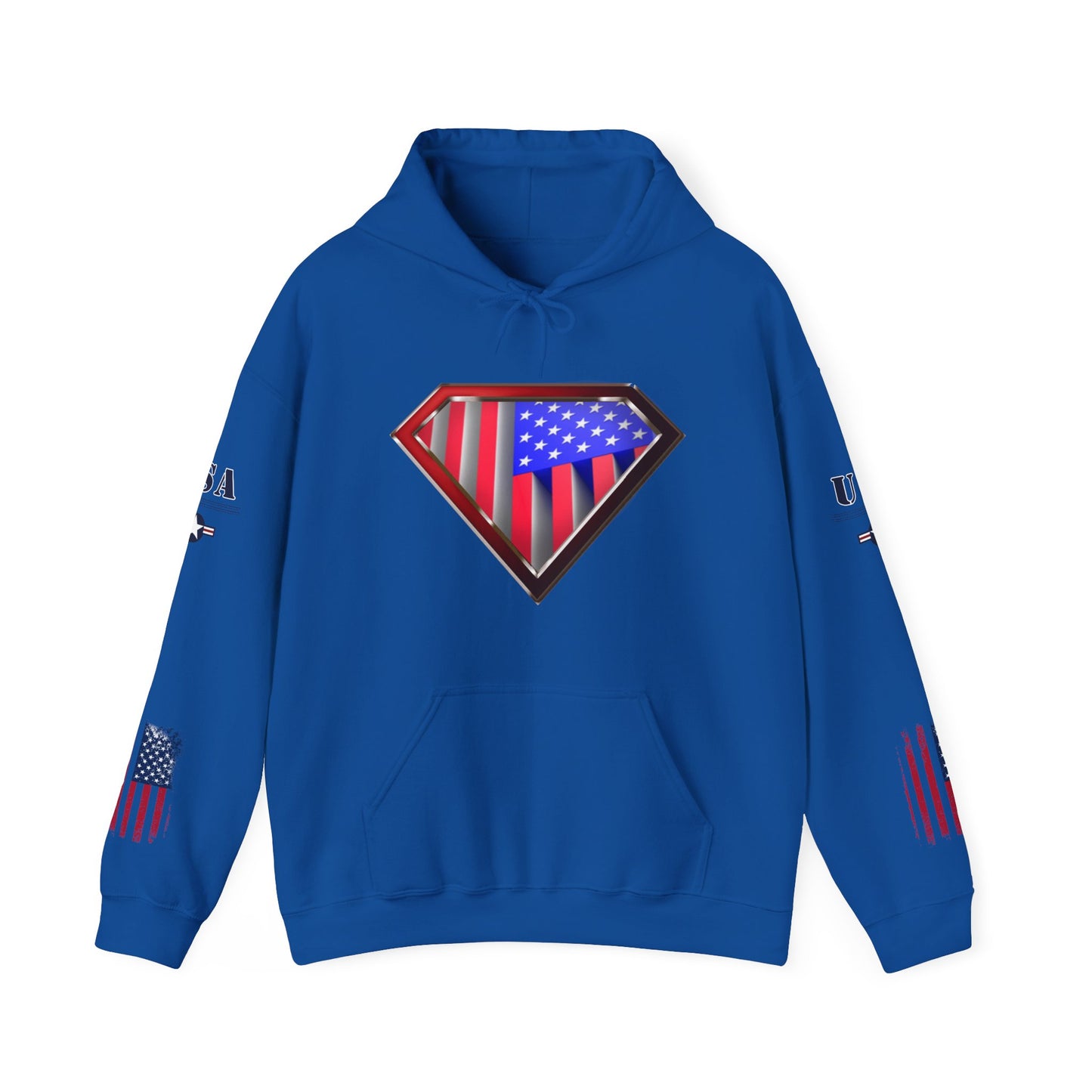 3D USA Super Patriot Unisex Patriotic Pullover Hoodie Gift Man Woman 3.0