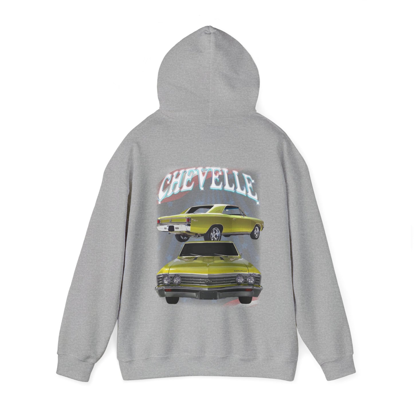 Yellow 1967 Chevelle hoodie Car Guy Gift,nova,corvette,charger,classic,hot Rod