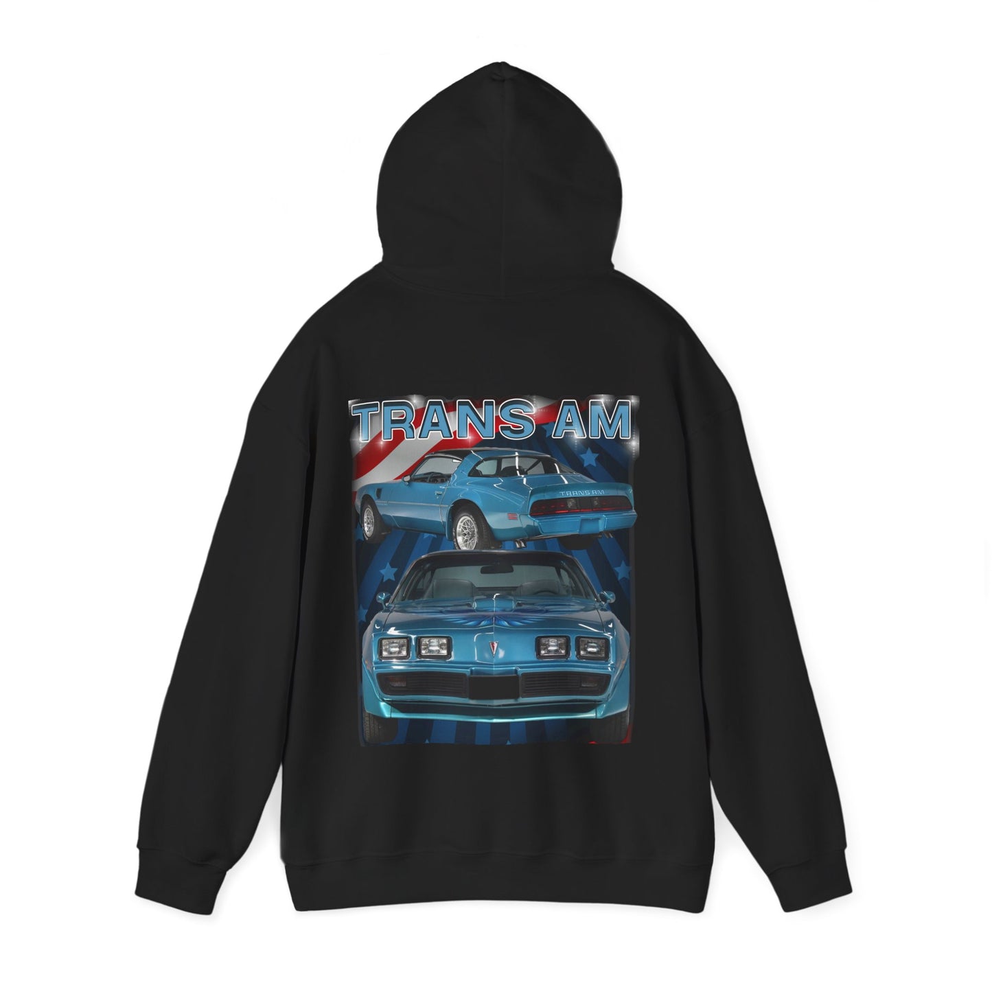 Blue 1979 1980 1981 Trans Am Heavy Hoodie WS6 Firebird Trans Am Gift Patriotic