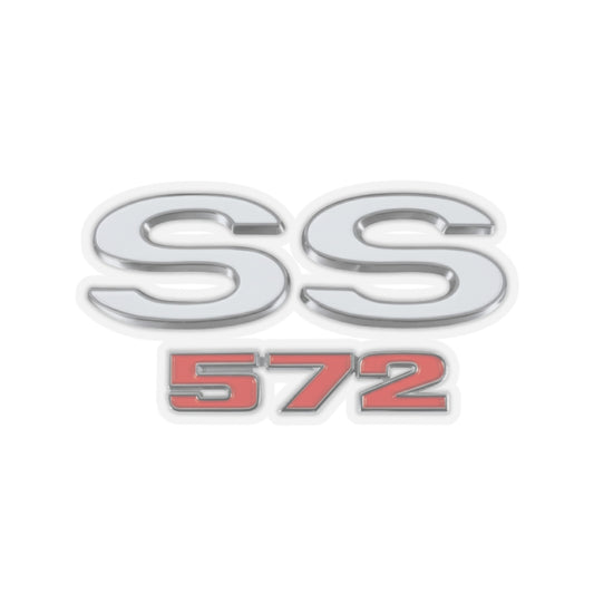 SS 572 Chevelle, Camaro, Nova, Kiss-Cut Stickers