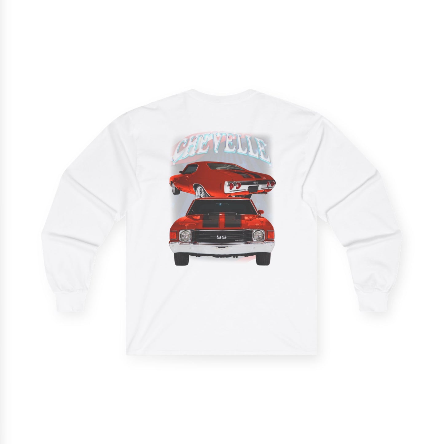 Red 1972 Chevelle Ultra Cotton Long Sleeve Tee T Shirt Great Gift