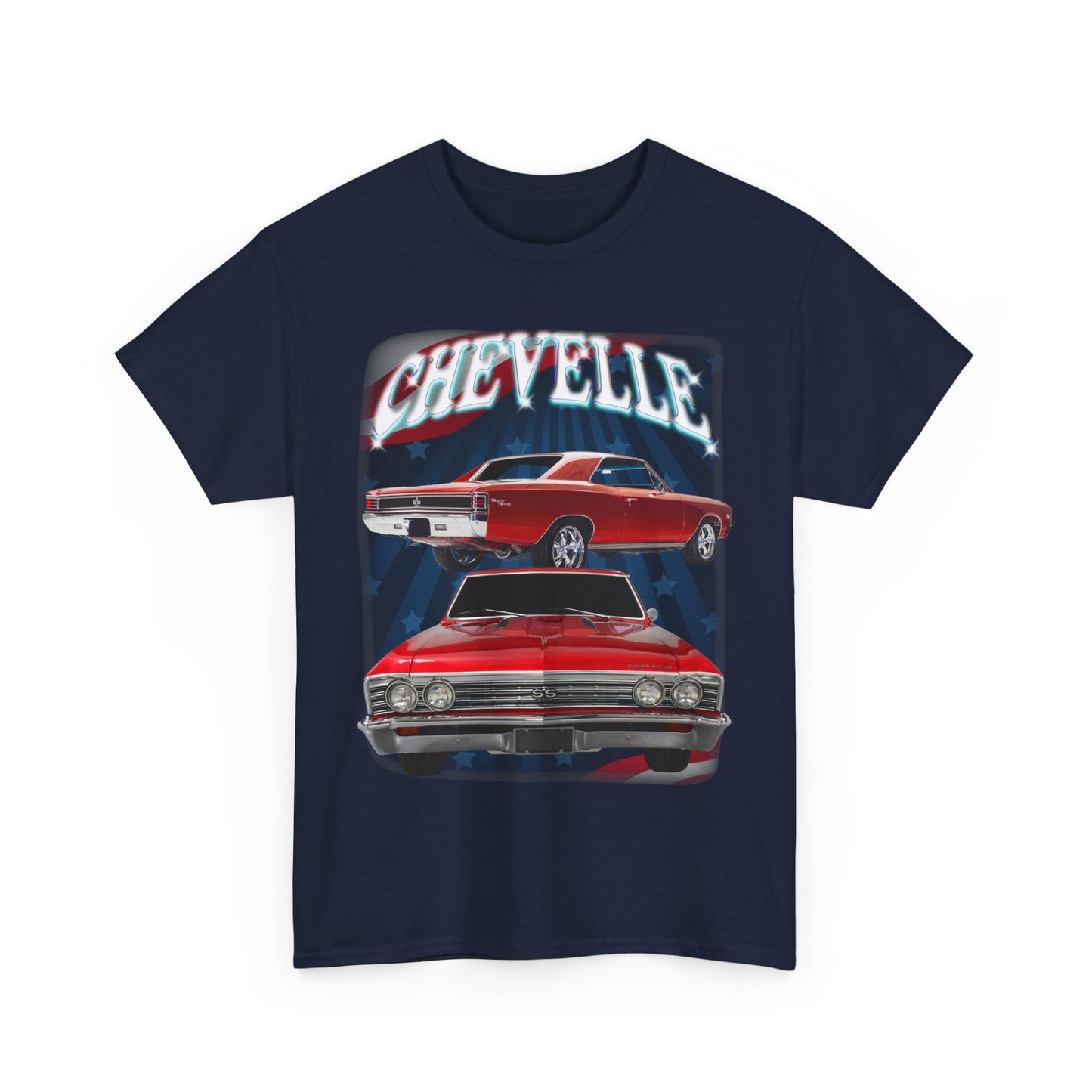 Red 1967 Chevelle Unisex Heavy Cotton Tee T Shirt muscle car Great Gift