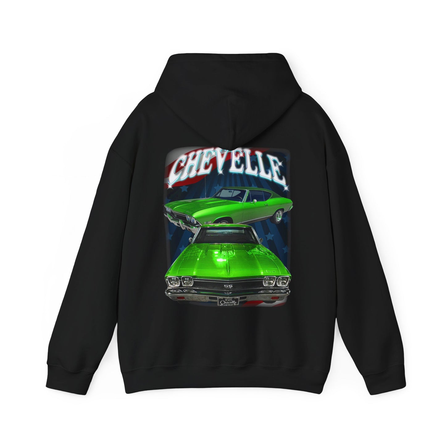 Green 1968 Chevelle hoodie Car Guy Gift,nova,corvette,charger,classic,hot Rod