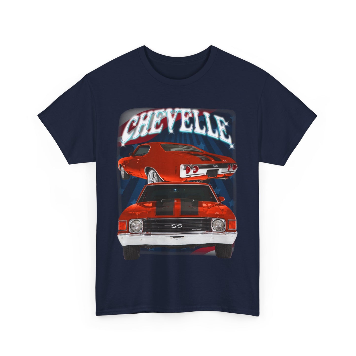 Red 1972 Chevelle Unisex Heavy Cotton Tee T Shirt muscle car Great Gift