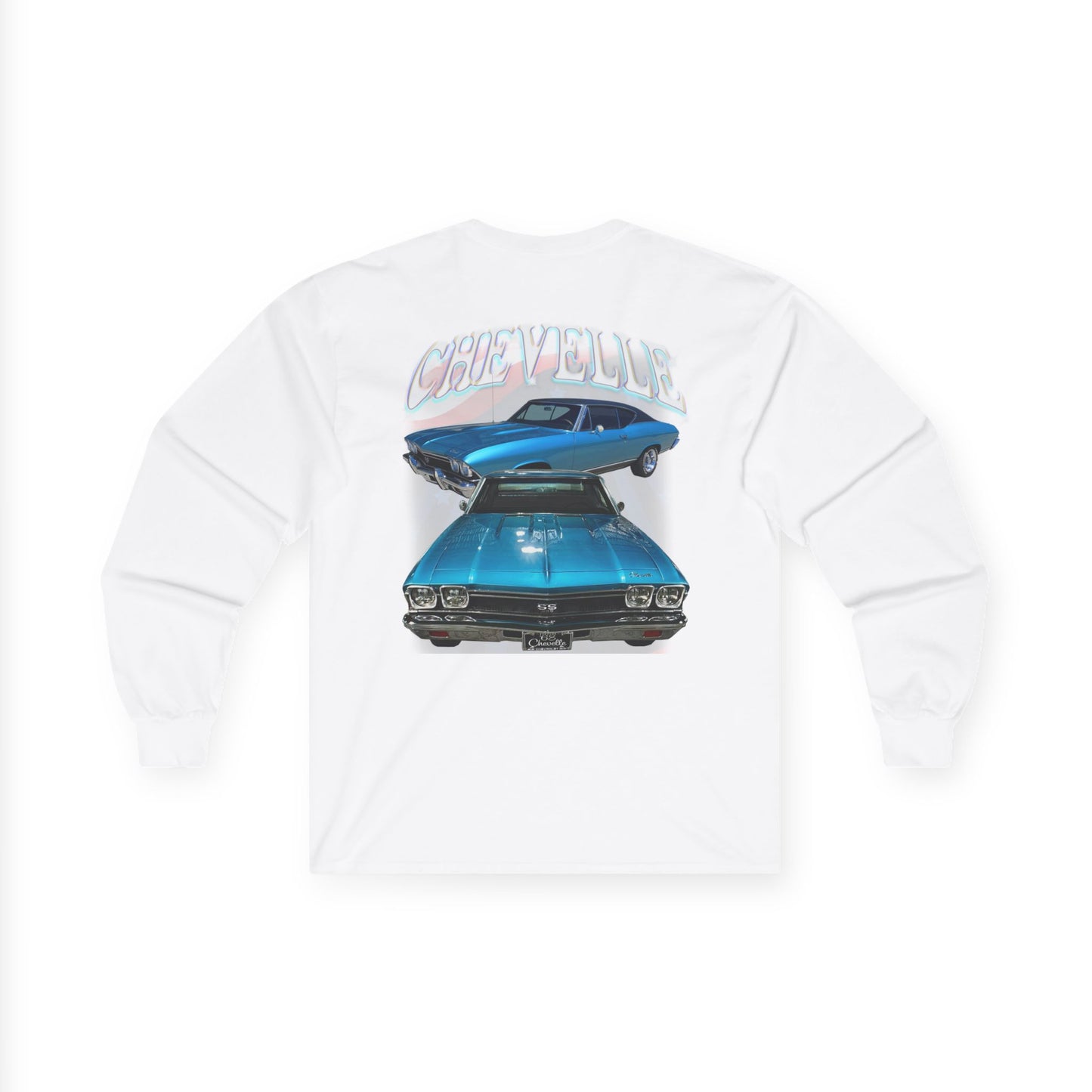 Turquoise Blue 1968 Chevelle Ultra Cotton Long Sleeve Tee T Shirt Great Gift