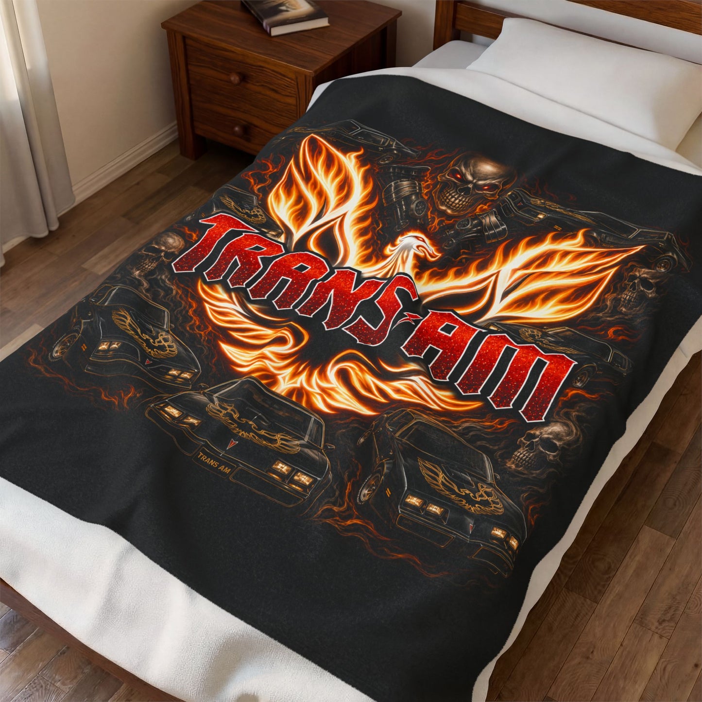 Trans Am Blanket,Plush, Excellent Gift