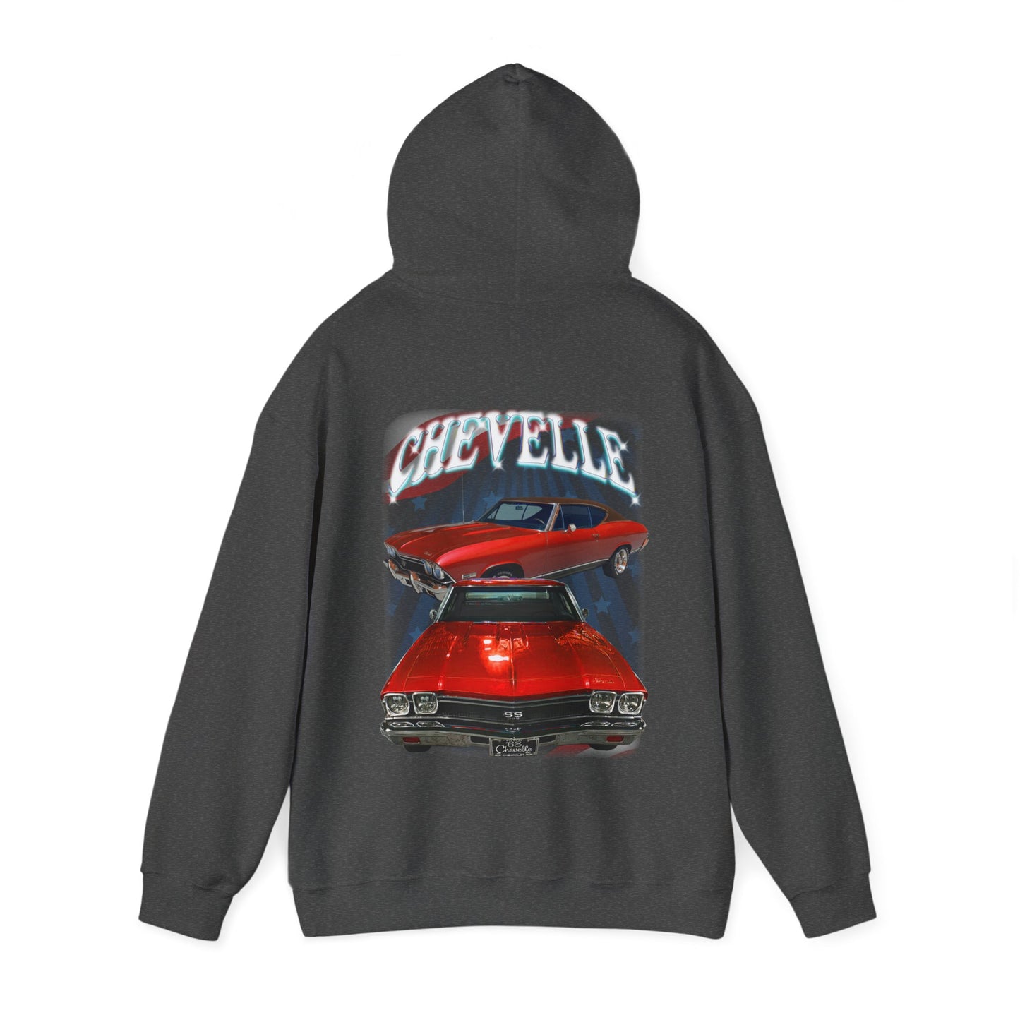 Red 1968 Chevelle hoodie Car Guy Gift,nova,corvette,charger,classic,hot Rod