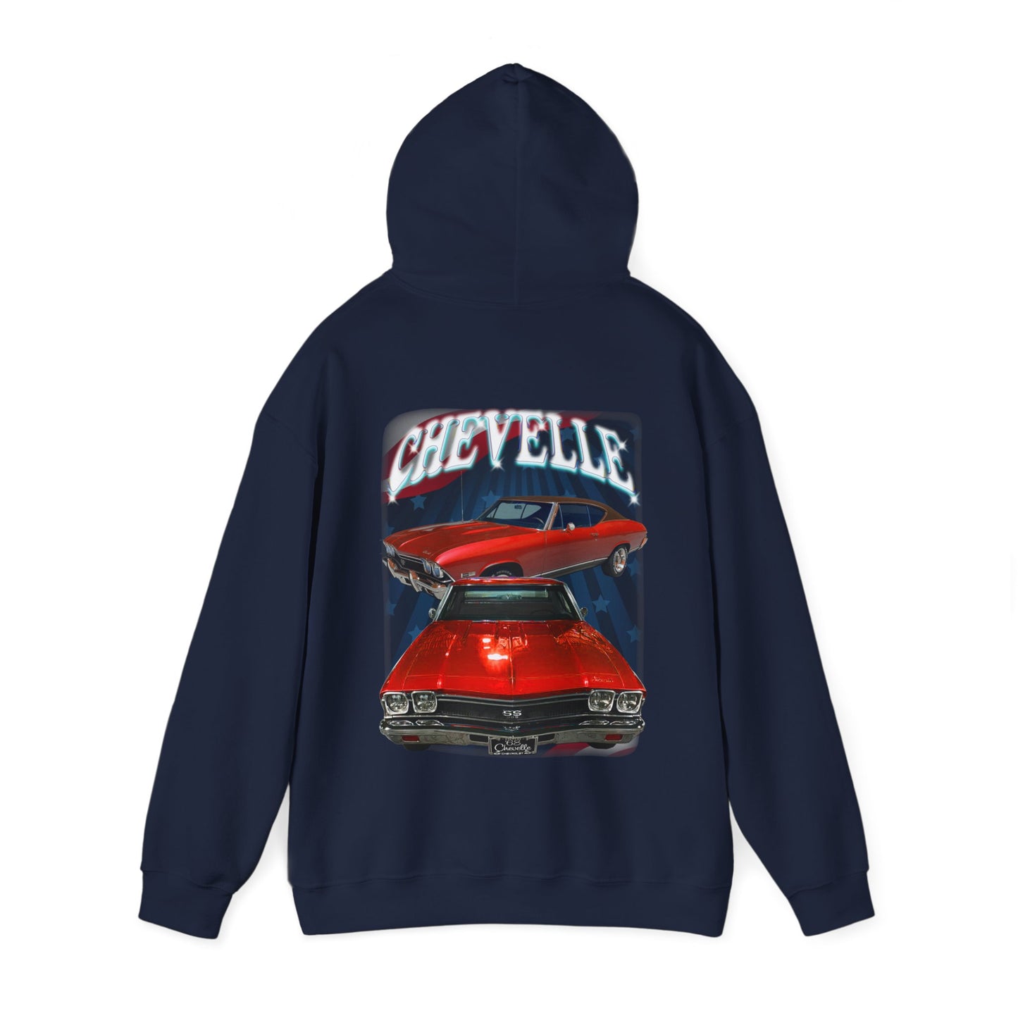 Red 1968 Chevelle hoodie Car Guy Gift,nova,corvette,charger,classic,hot Rod