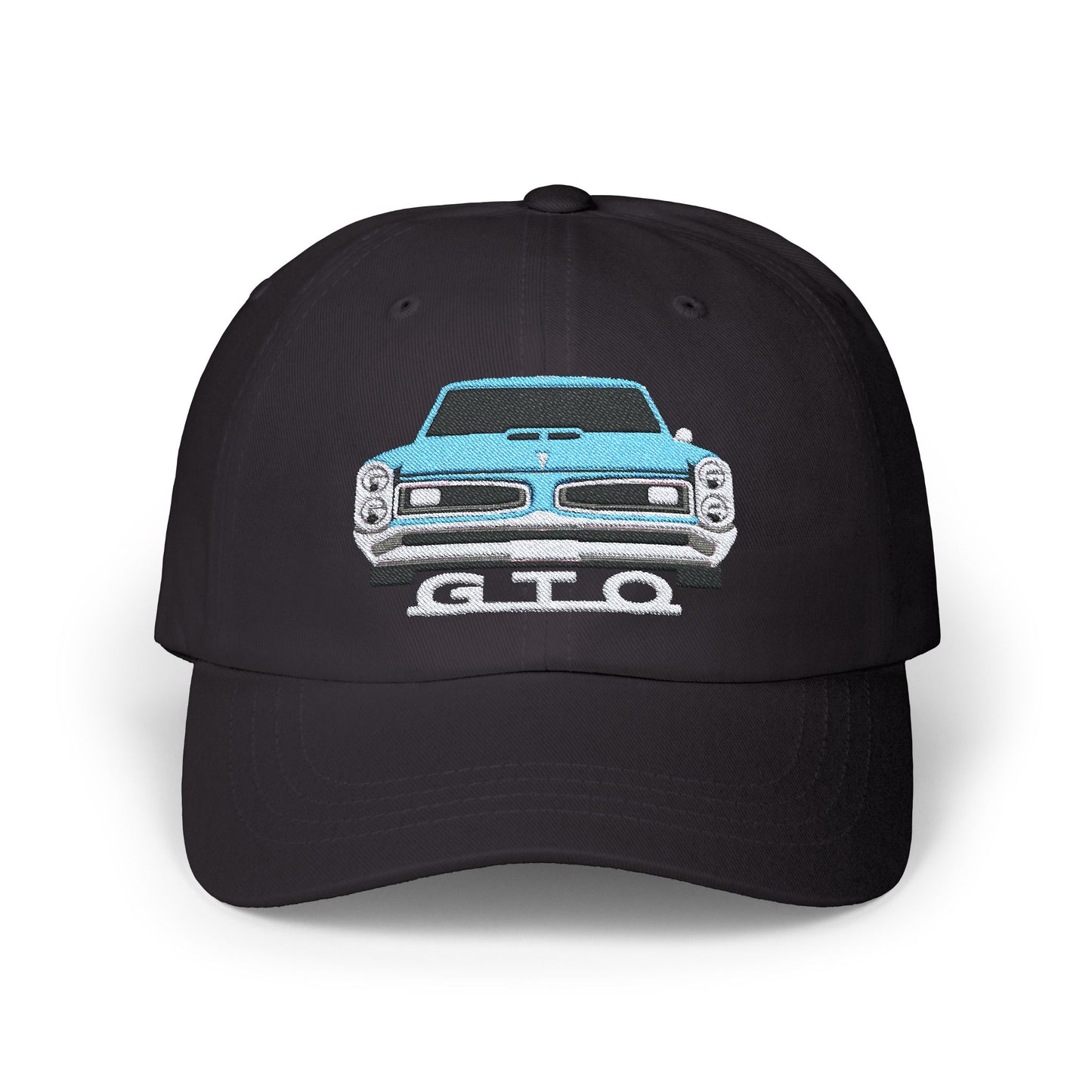 Light Blue 1966 Pontiac GTO Hat,CAP, Classic Car Gift EMBROIDERY EMBROIDERED