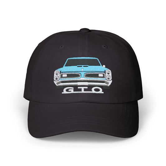 Light Blue 1966 Pontiac GTO Hat,CAP, Classic Car Gift EMBROIDERY EMBROIDERED