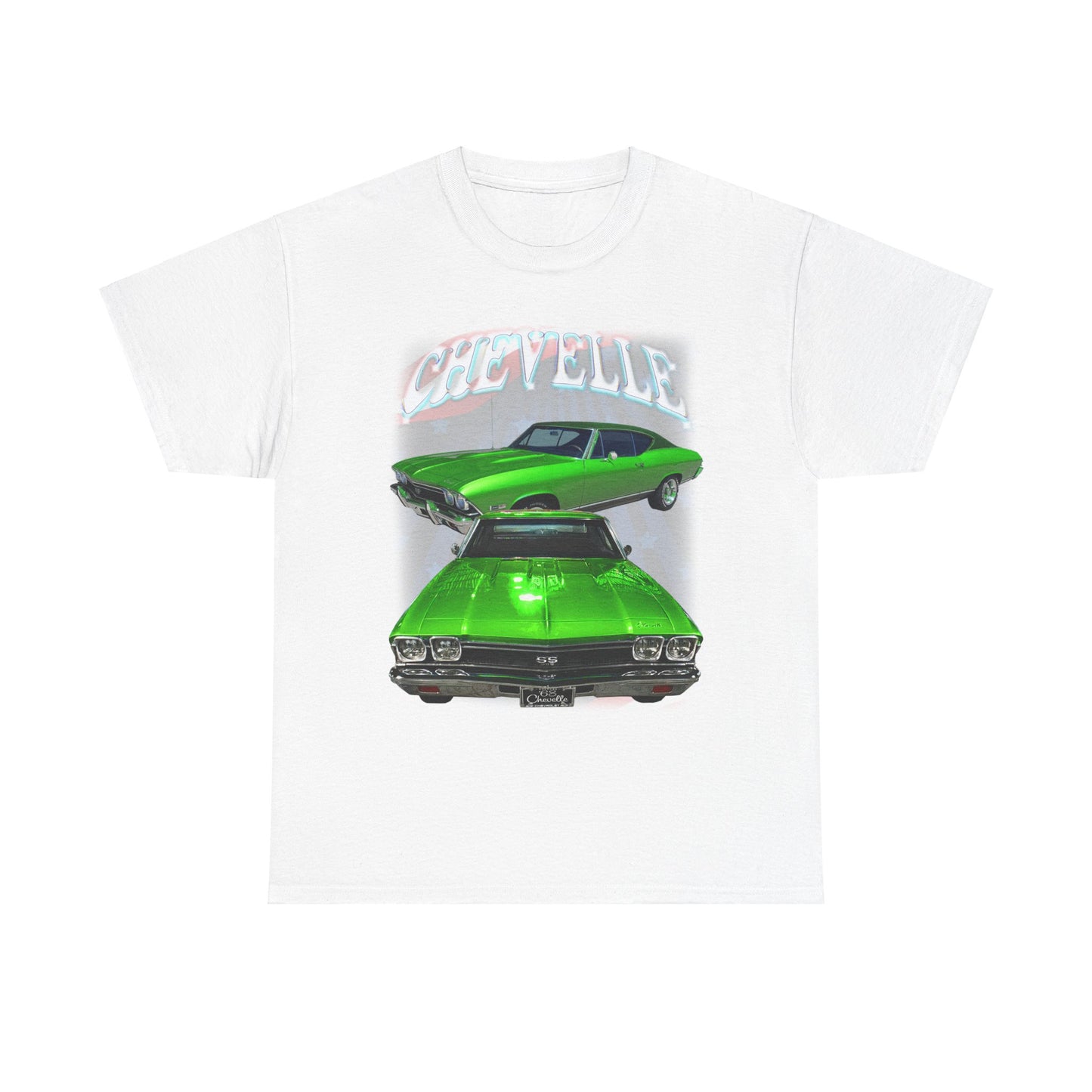 Green 1968 Chevelle Unisex Heavy Cotton Tee T Shirt muscle car Great Gift