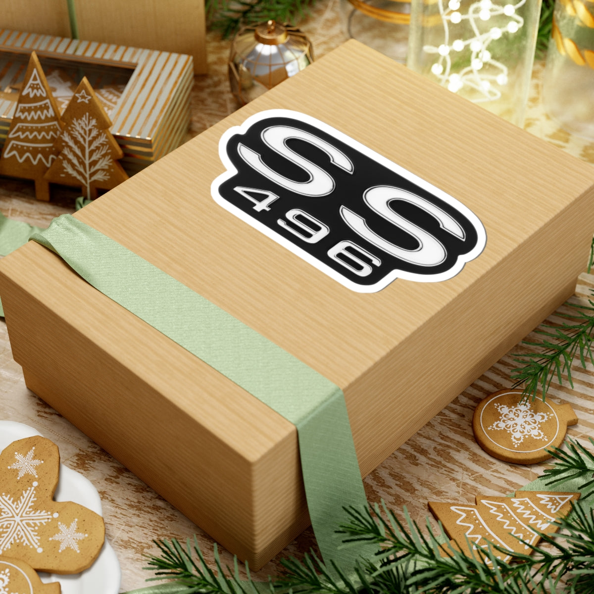 SS 496 Chevelle Camaro Nova Kiss-Cut Stickers