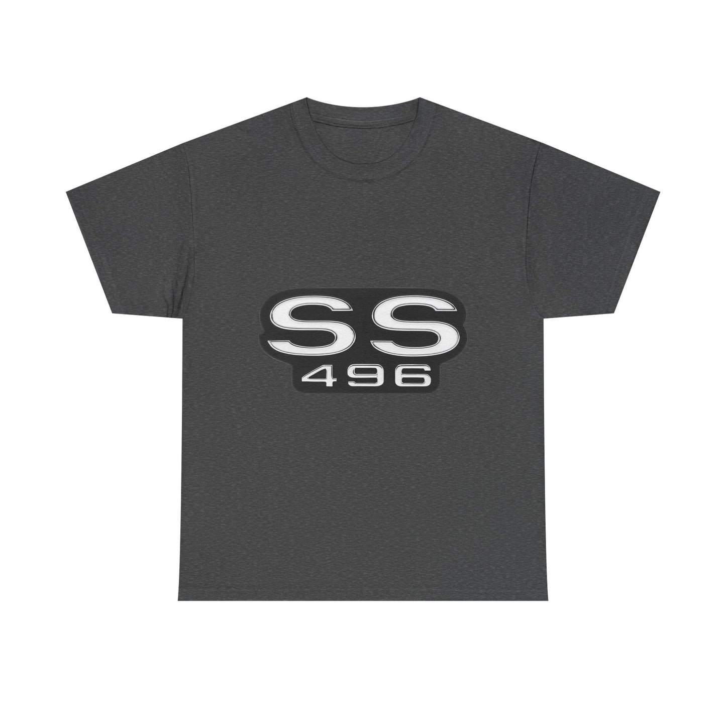 SS 496 Chevelle Camaro Nova Heavy Cotton Tee T Shirt muscle car Great Gift 2