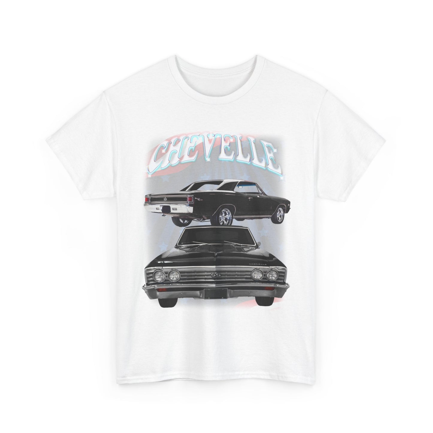 Black 1967 Chevelle Unisex Heavy Cotton Tee T Shirt muscle car Great Gift
