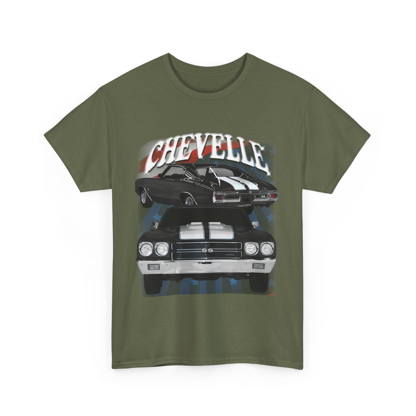 Black 1970 Chevelle Unisex Heavy Cotton Tee T Shirt muscle car Great Gift