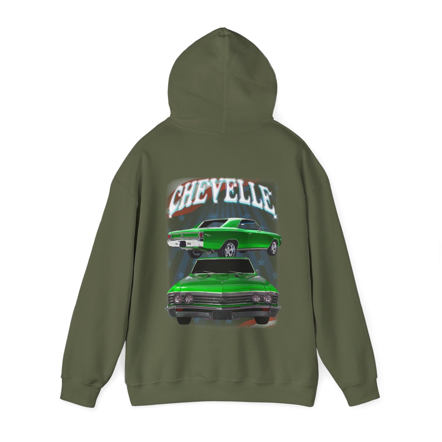 Green 1967 Chevelle hoodie Car Guy Gift,nova,corvette,classic,hot Rod