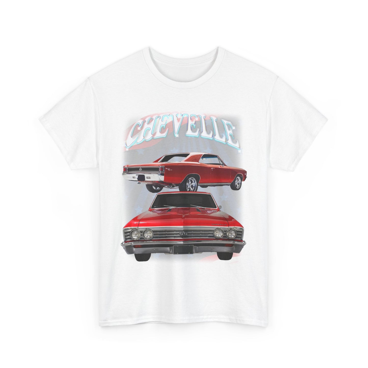 Red 1967 Chevelle Unisex Heavy Cotton Tee T Shirt muscle car Great Gift