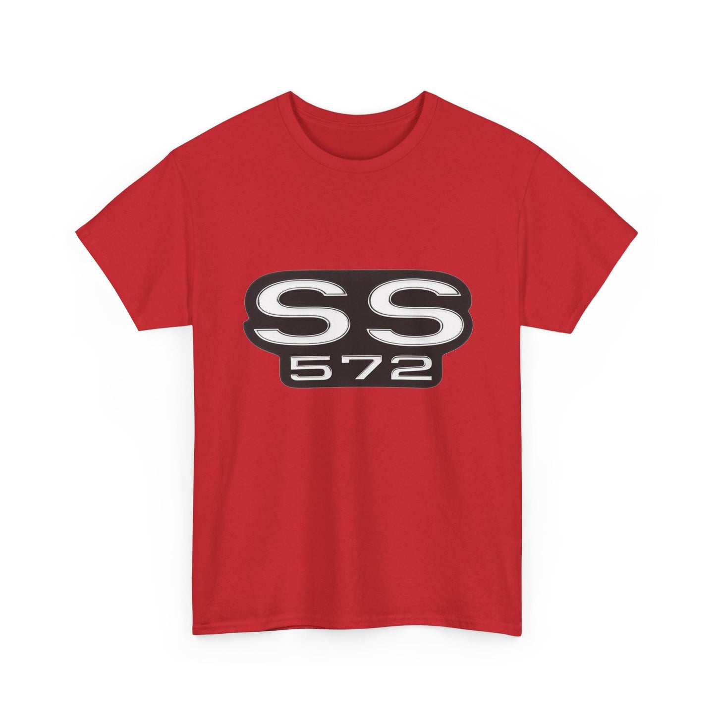 SS 572 Chevelle Camaro Nova Heavy Cotton Tee T Shirt muscle car Great Gift 2