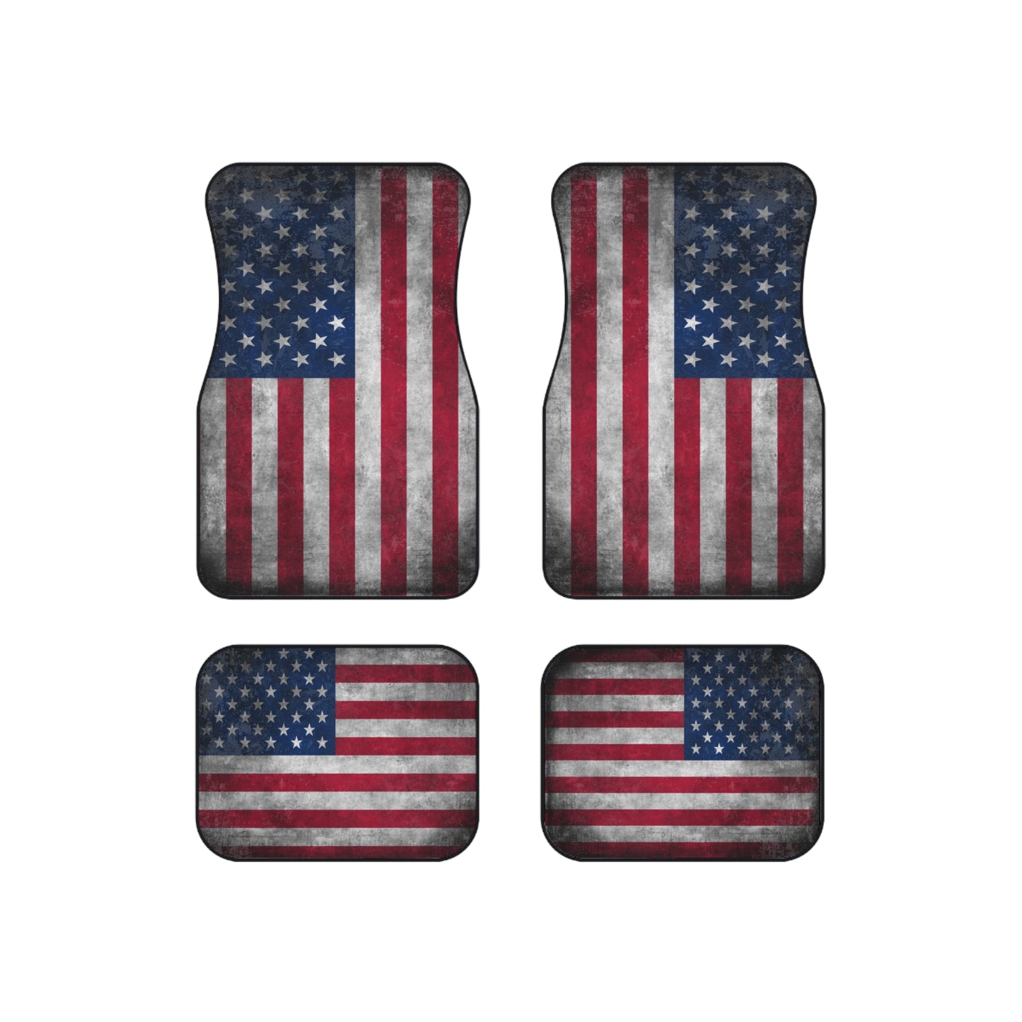 American Flag Floor Mats for Car SUV Van truck, Set of 4 Car Mats, Great Gift