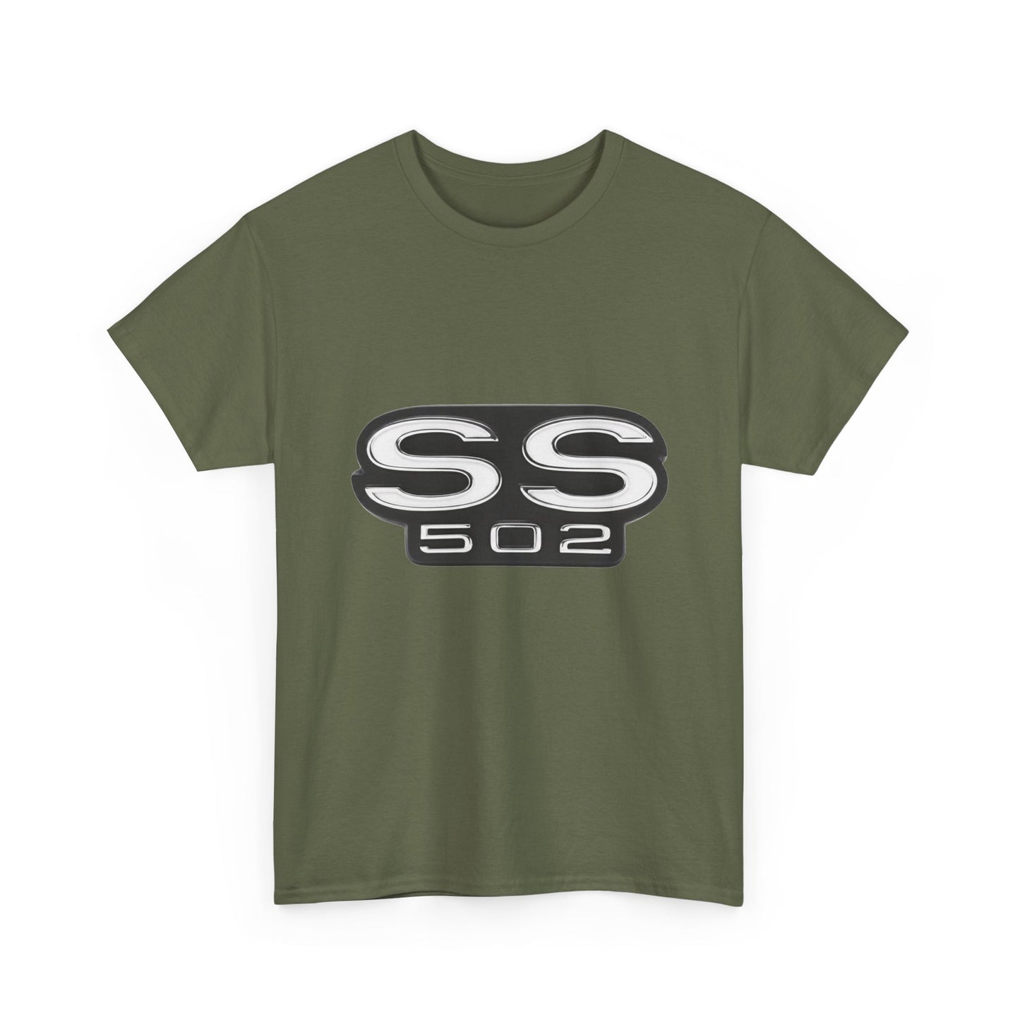 SS 502 Chevelle Camaro Nova Heavy Cotton Tee T Shirt muscle car Great Gift 2