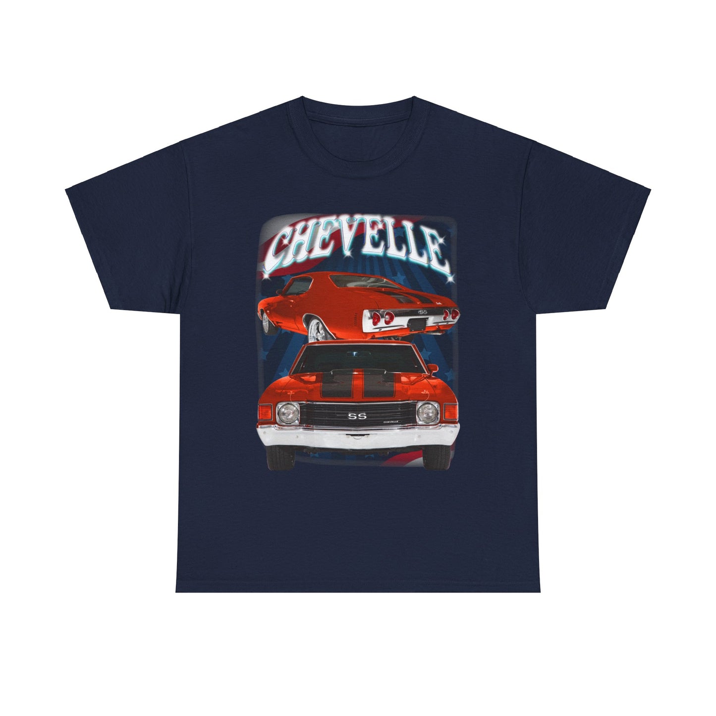 Red 1972 Chevelle Unisex Heavy Cotton Tee T Shirt muscle car Great Gift