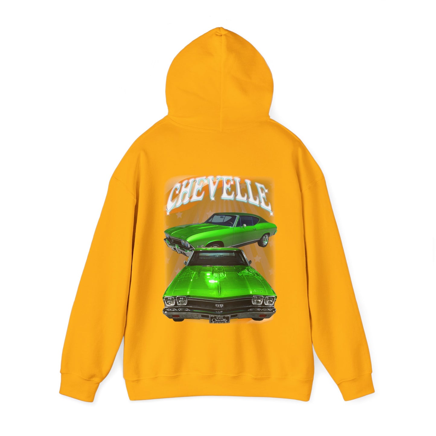Green 1968 Chevelle hoodie Car Guy Gift,nova,corvette,charger,classic,hot Rod