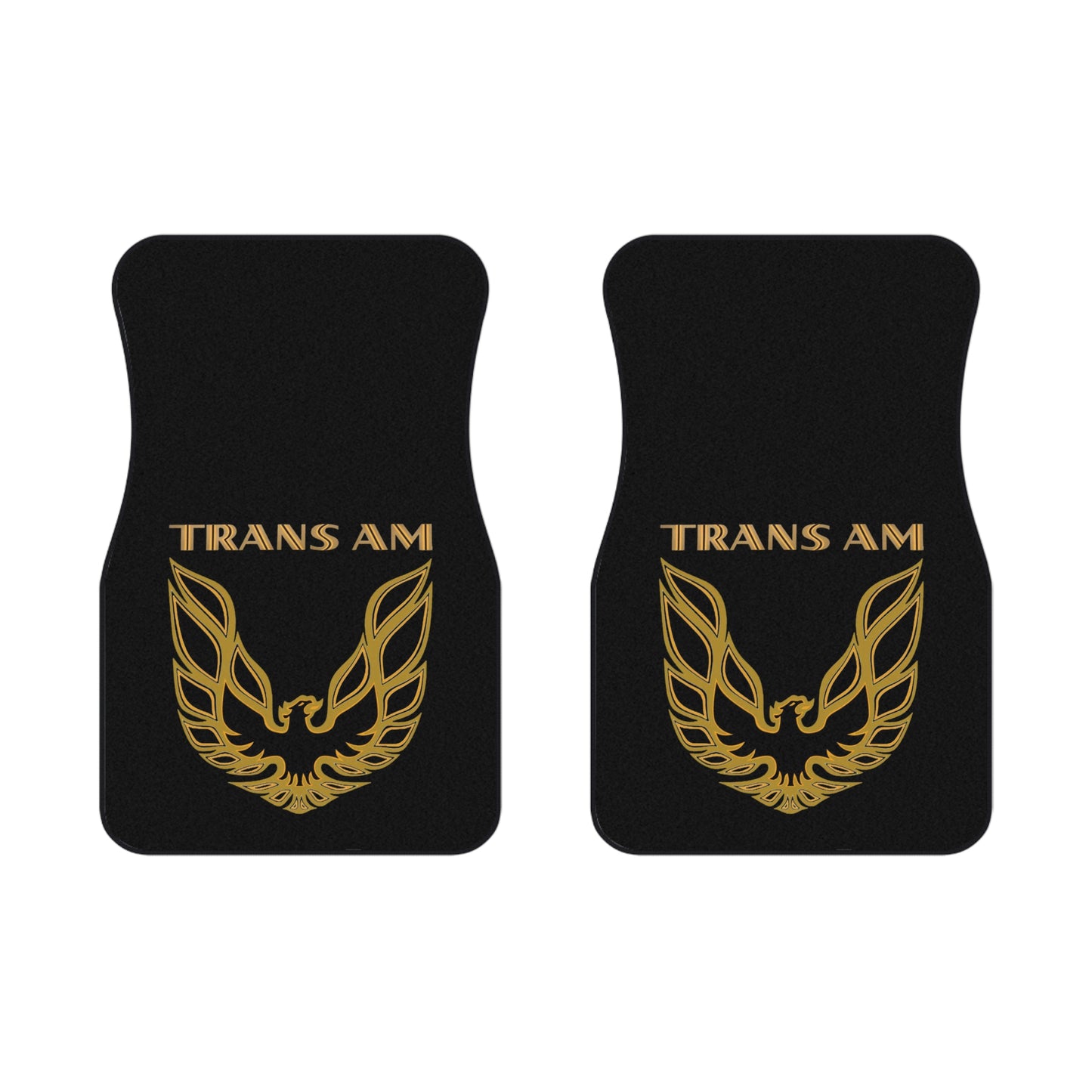 Dark Grey, WS-6 WS6,Tan Beige, Firebird Trans Am, Set of 2 Mats,Car,Gift