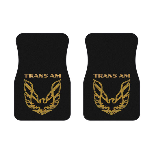 Dark Grey, WS-6 WS6,Tan Beige, Firebird Trans Am, Set of 2 Mats,Car,Gift