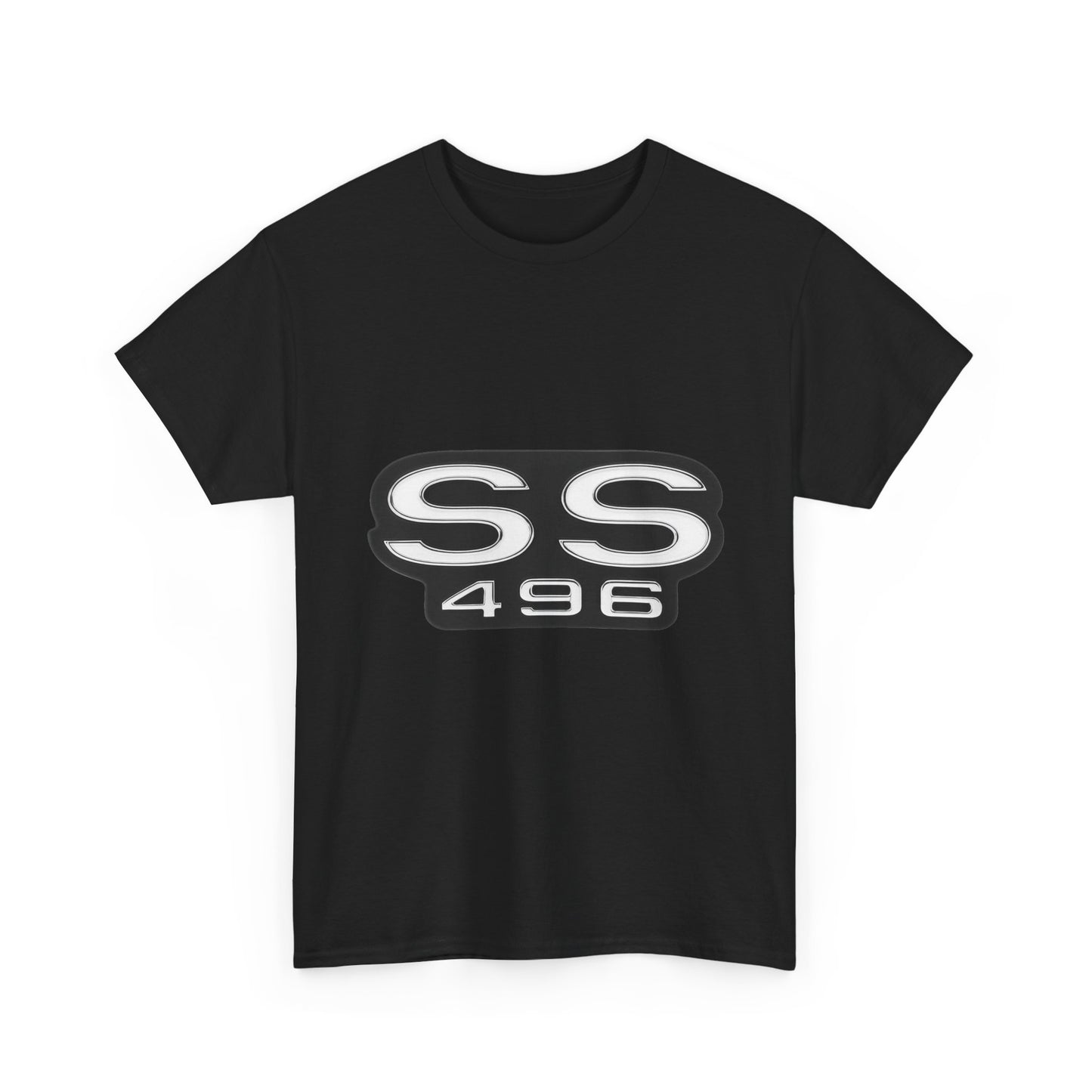 SS 496 Chevelle Camaro Nova Heavy Cotton Tee T Shirt muscle car Great Gift 2