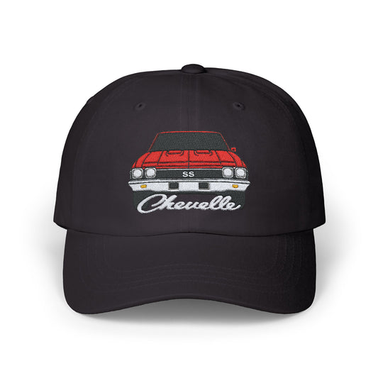 Red 1968 Chevelle Hat,CAP, Classic Car Gift EMBROIDERY EMBROIDERED