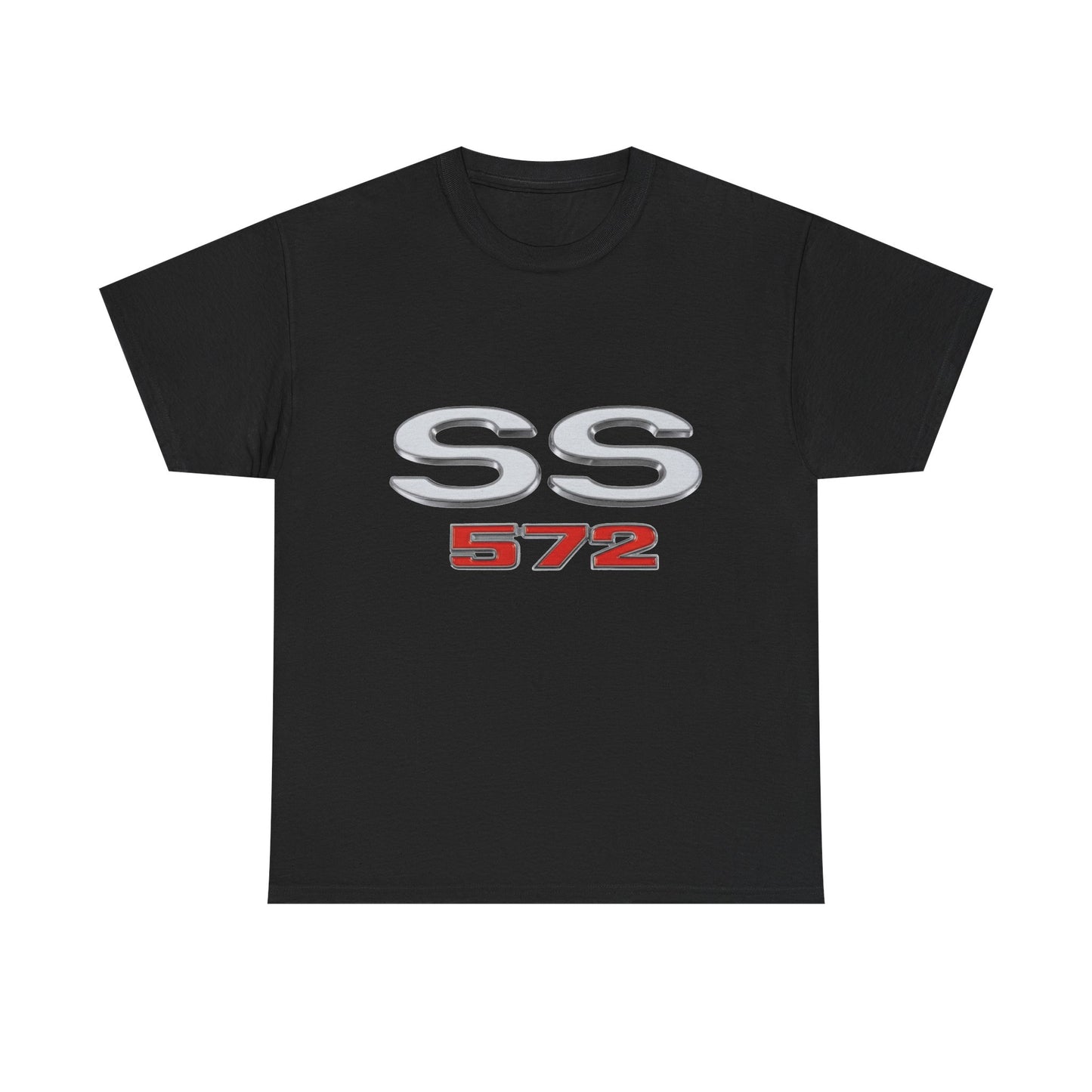 SS 572 Chevelle Camaro Nova Heavy Cotton Tee T Shirt muscle car Great Gift