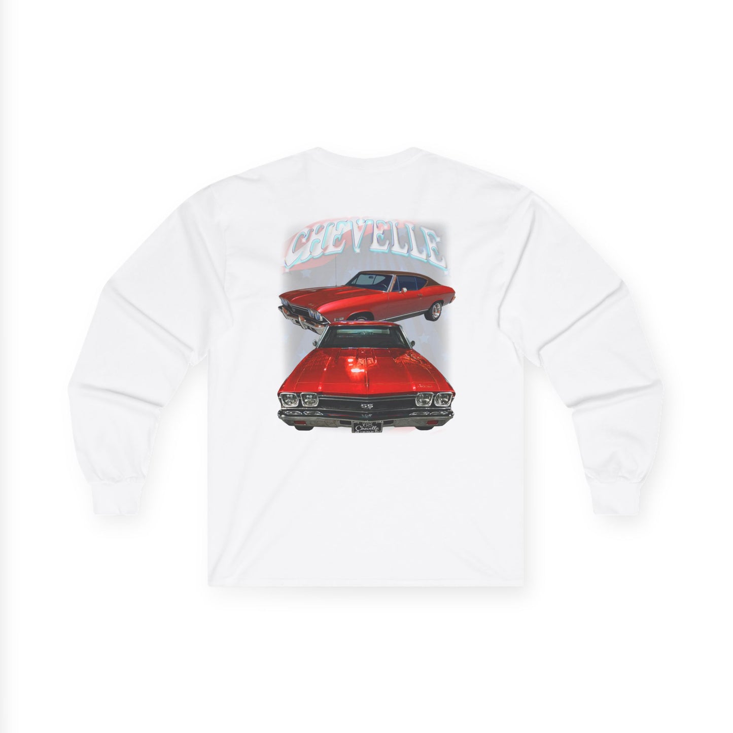 Red 1968 Chevelle  Ultra Cotton Long Sleeve Tee T Shirt Great Gift
