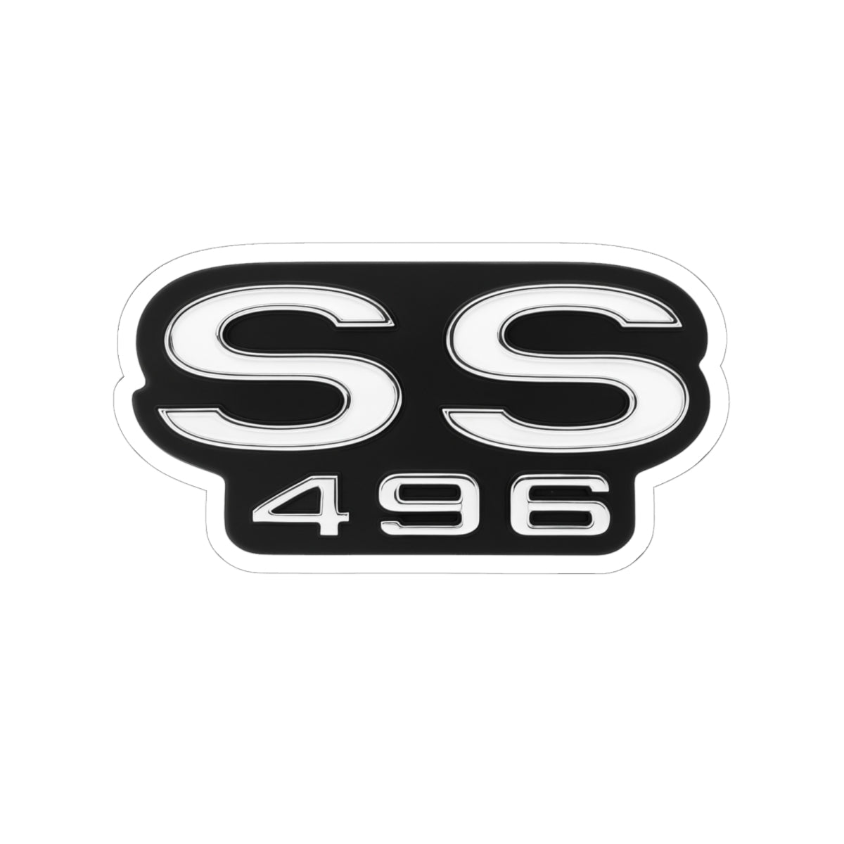 SS 496 Chevelle Camaro Nova Kiss-Cut Stickers