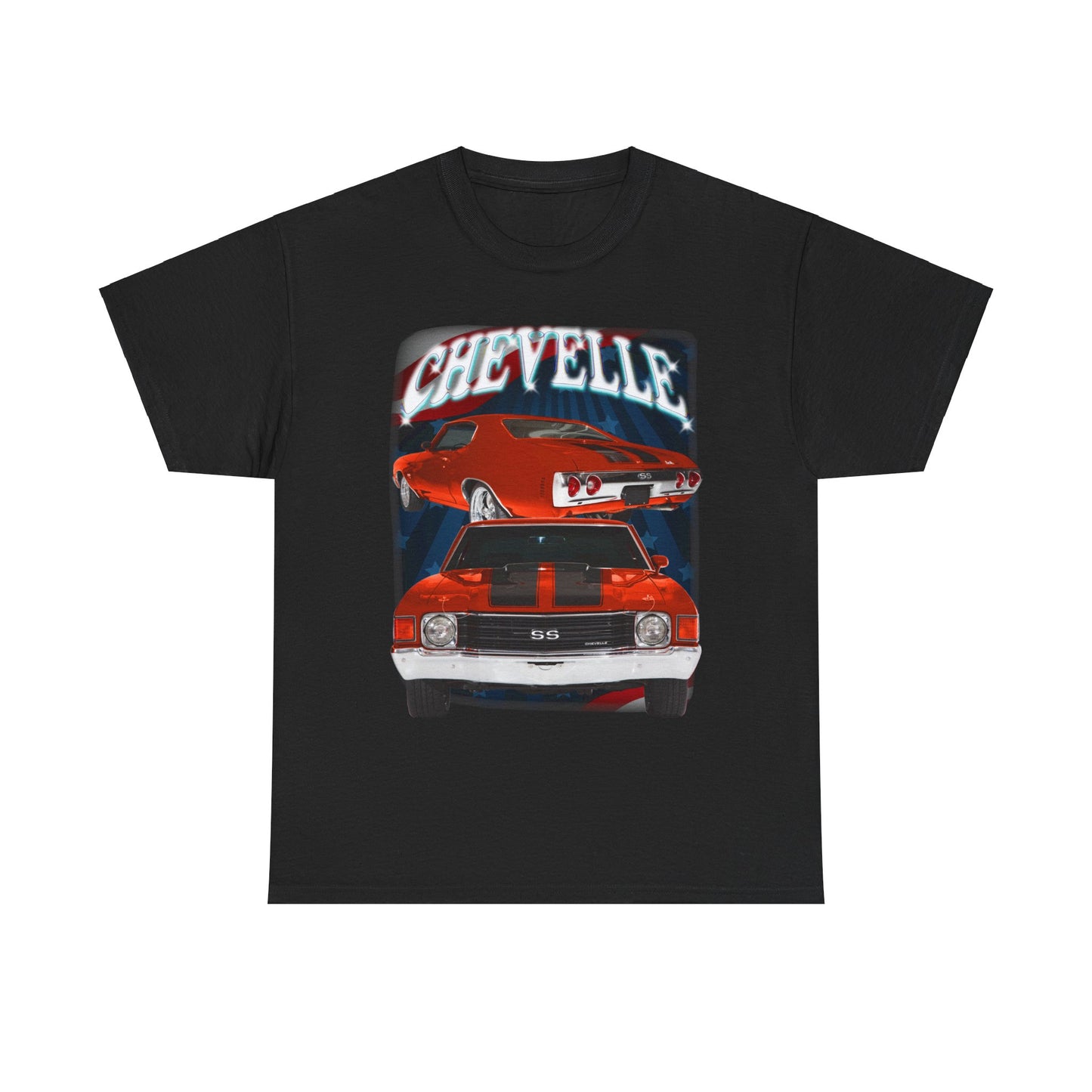 Red 1972 Chevelle Unisex Heavy Cotton Tee T Shirt muscle car Great Gift