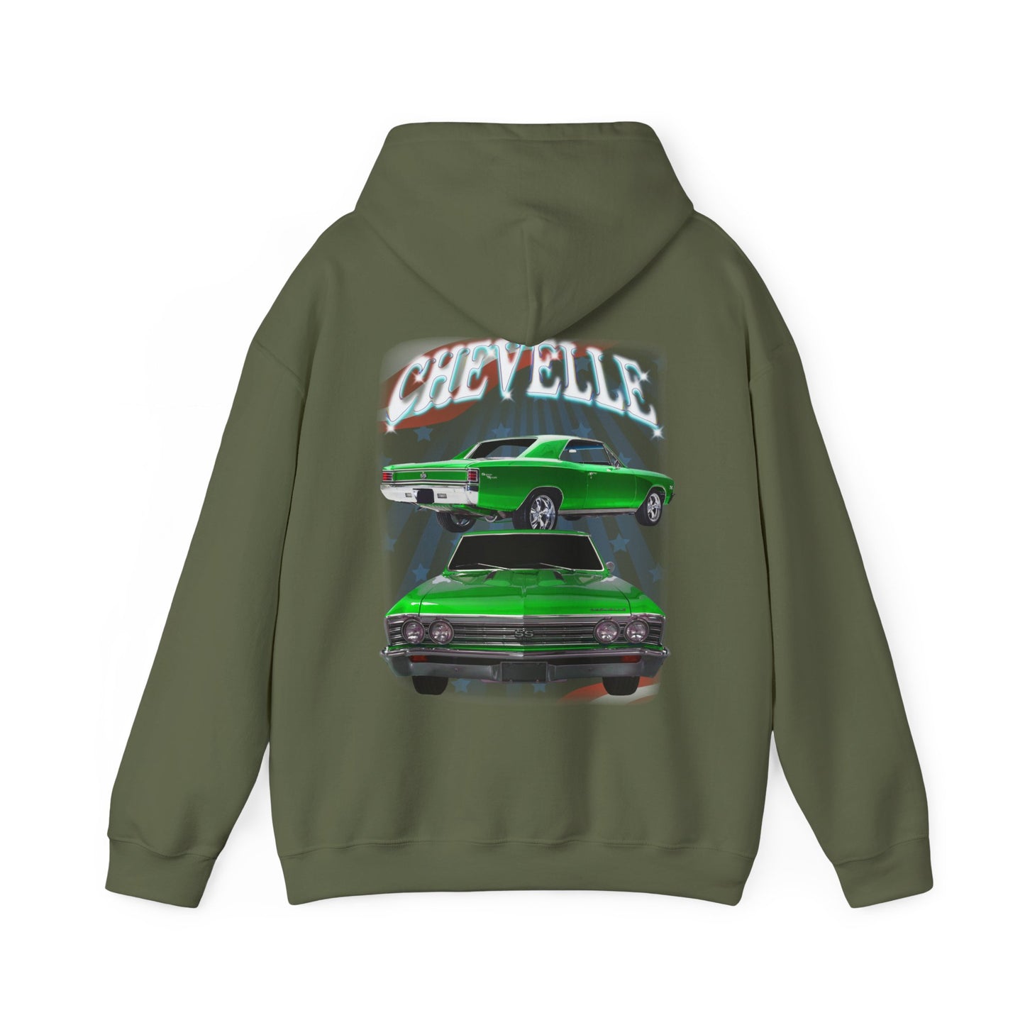 Green 1967 Chevelle hoodie Car Guy Gift,nova,corvette,classic,hot Rod