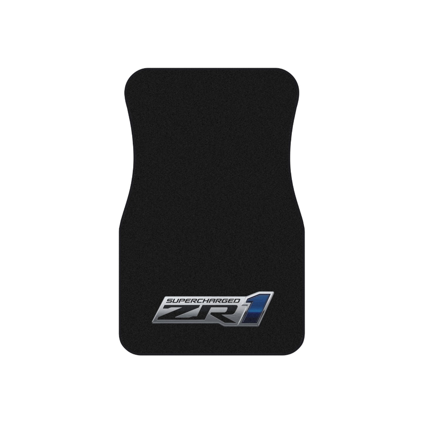 Black ZR1 Logo, Camaro Silverado Corvette, Set of 4 Car Mats,Gift,Thin V1