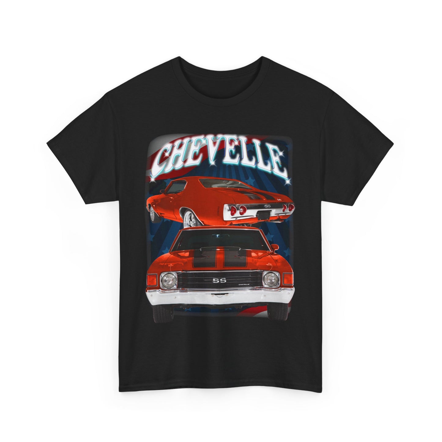 Red 1972 Chevelle Unisex Heavy Cotton Tee T Shirt muscle car Great Gift