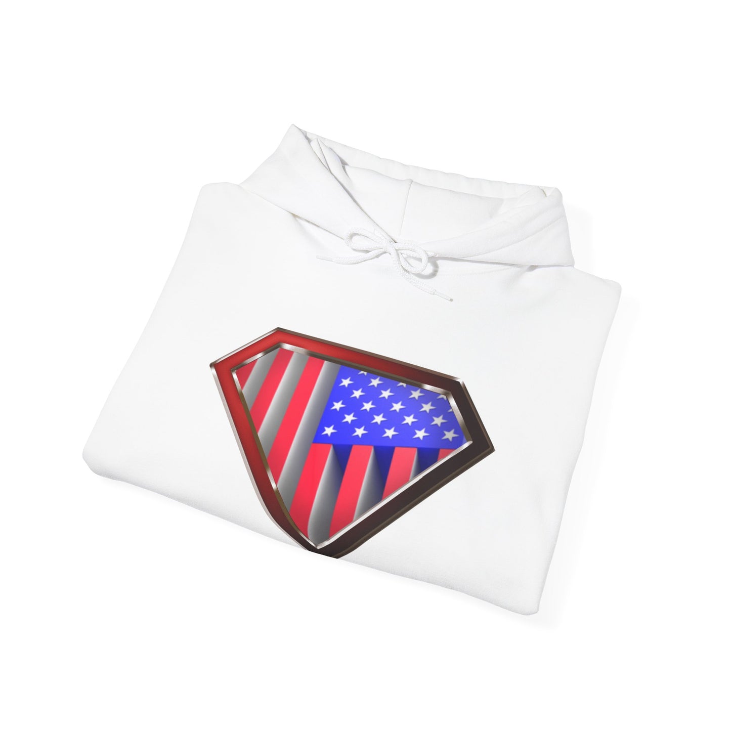 3D USA Super Patriot Unisex Patriotic Pullover Hoodie Gift Man Woman 3.0