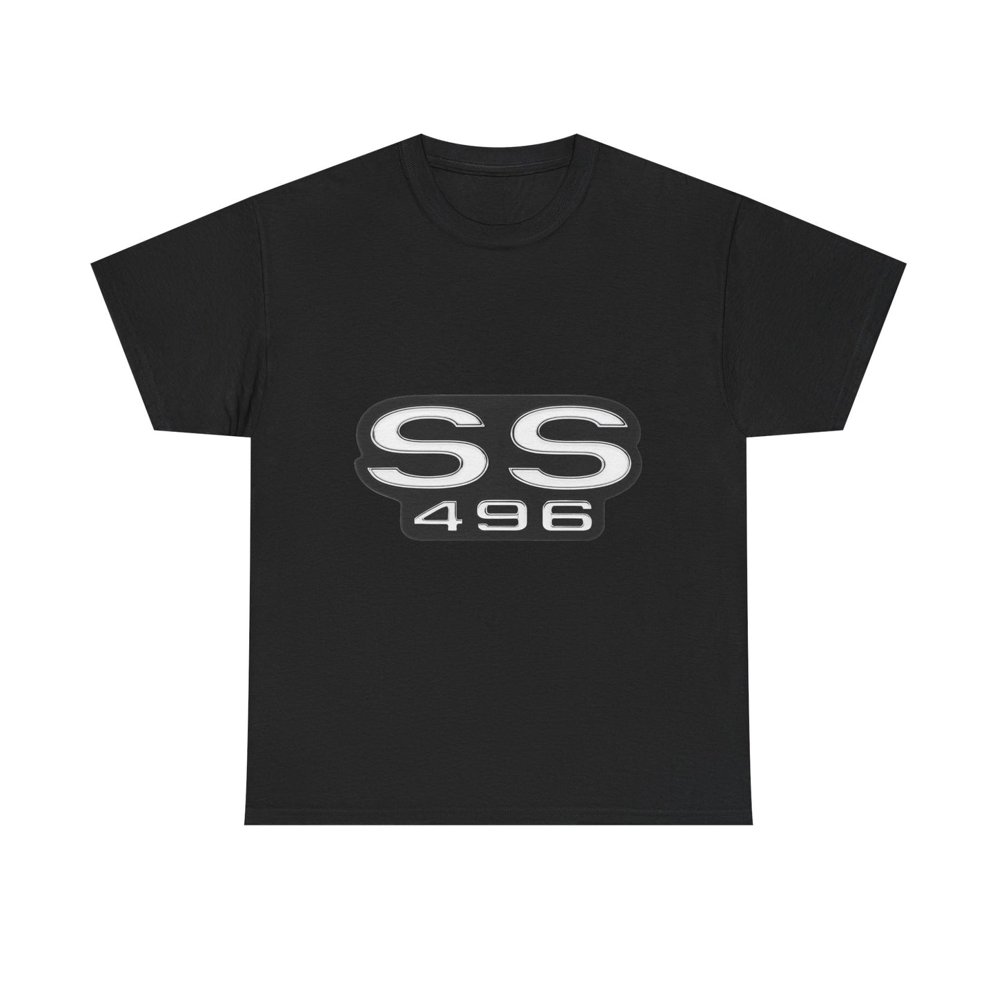 SS 496 Chevelle Camaro Nova Heavy Cotton Tee T Shirt muscle car Great Gift 2