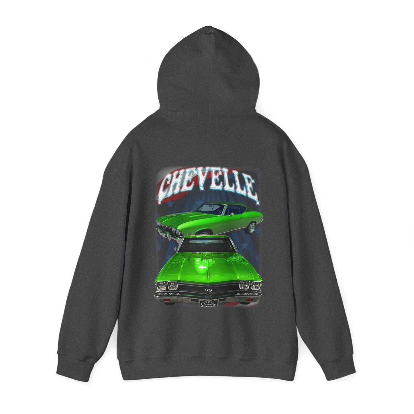 Green 1968 Chevelle hoodie Car Guy Gift,nova,corvette,charger,classic,hot Rod